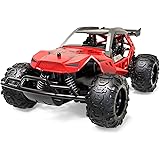 ラジコンカー DEERC こども向け オフロード 1/22 リモコンカー 時速20KM/H バッテリー2個付き 操作時間60分 2.4GHz 防振 おもちゃ クリスマス プレゼント 子供 男の子 小学生 中学生 贈り物 国内認証済み 日本語マニュアル