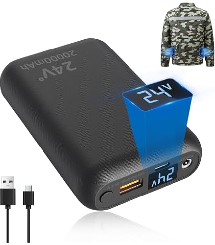 Amazon | 空調作業服 バッテリー 30V 超高出力 大容量 20000mAh【2026