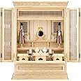 仏壇屋 滝田商店 祖霊舎 神徒壇 30号(山印) 神具セット付き 高さ91cm×巾66cm 神道 霊璽 御霊代 御霊舎 日本製