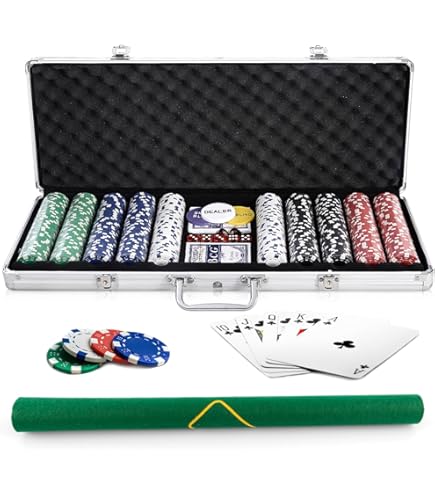 Amazon | iimono117 ポーカーセット チップ300枚 アルミケース入り