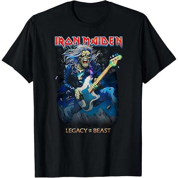 Amazon | Iron Maiden - Run to the Hills Tシャツ | Tシャツ