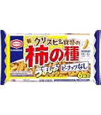 Amazon.co.jp: 亀田製菓 亀田の柿の種 わさび6袋詰 164g×12袋 : 食品