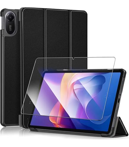 Amazon.co.jp: [PETFROH] Redmi Pad 2用保護セット（ケース＋ガラス