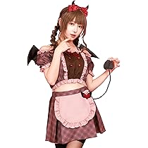 Amazon.co.jp: [Malymoon] コスプレ メイド アイドル セットアップ