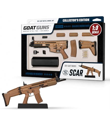 Amazon.co.jp: GOAT GUNS ミニチュア USA AR-15 | 1:3スケール ダイ