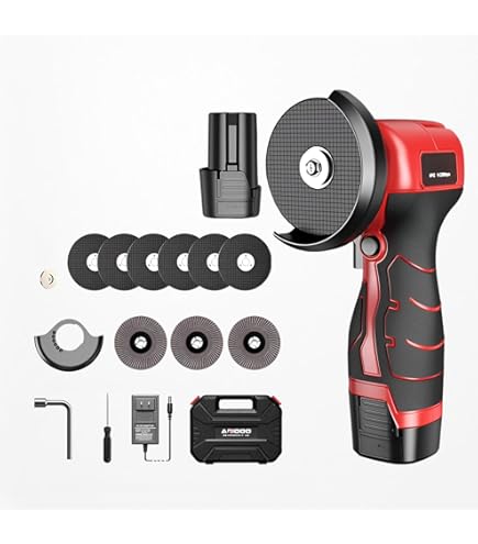 Amazon | [starrycoo]ミニアングルグラインダーコードレスグラインダー