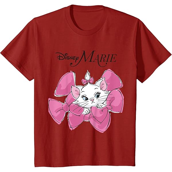 Amazon | DISNEY おしゃれキャット マリー プリント 152100013 Tシャツ