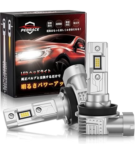 Amazon | トヨタ アクア NHP10 Led ヘッドライト 12v/24v 対応 8000lm