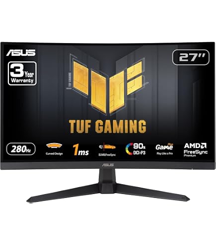 ASUS TUF Gaming 27'' 1440P Monitor (VG27AQA1A) - QHD (2560 x 1440