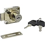 スガツネ工業 面付シリンダー錠 19Φ L22mm 507型 別番 507-11-B