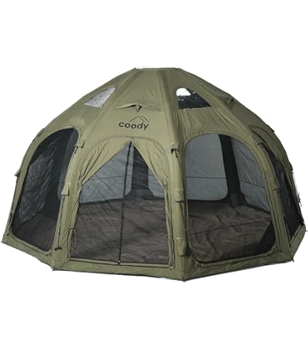 楽天市場】coody エアテント13.6専用 カーペット【日本公式ストア】国内保証対応【前室・後室セット】インナーマット ラグ リビングシート  フロアマット 滑り止め加工 毛足13mm ふかふか お座敷スタイル 冬キャンプ : coody-グランピングエアテント coody エアテント13.6  ... coody エアテント13.6 専用キャンプカーペット