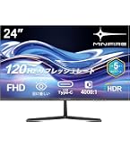 Amazon.co.jp: Minifire ゲーミングモニター 24インチ 180Hz 3000:1 高