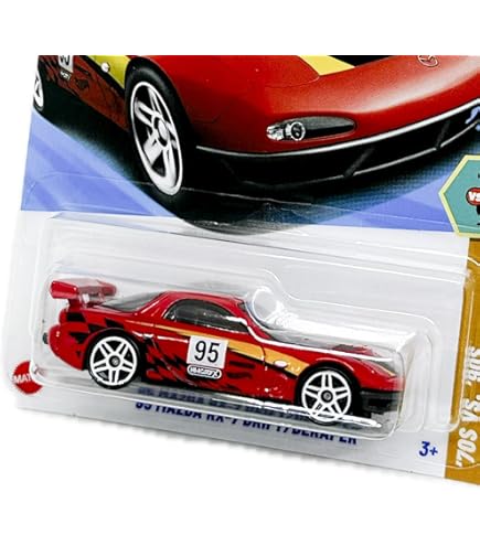 Amazon | ホットウィール '89 マツダ サバンナ RX-7 FC3S ダイキャスト