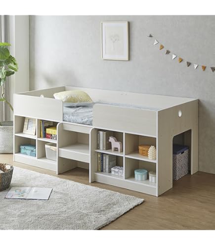 Amazon｜ロフトベッド パイプベッド シングル システムベッド ロー