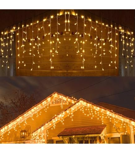 Amazon.co.jp: [HENSIMO] ツララ LED イルミネーション 432球 プロ施工