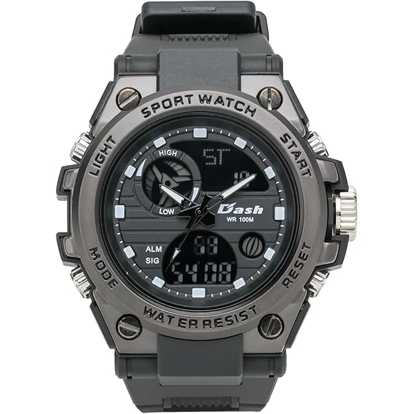 Amazon.co.jp: ALIAS(アリアス) 腕時計 アナデジ 防水 バックライト