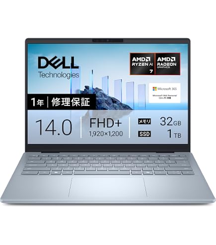 Amazon.co.jp: 【Amazon.co.jp限定】Dell ノートパソコン Dell 14 Plus