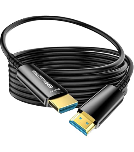 Amazon.co.jp: DGHUMEN 8K HDMI光ファイバーケーブル 30M 光ファイバー