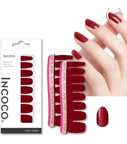 Amazon | INCOCO インココ ネイルシール 貼るだけ マニキュア 硬化不要