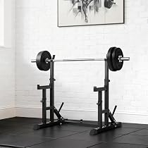 Amazon.co.jp: SKK バーベルラック ベンチプレス台 耐荷重300kg