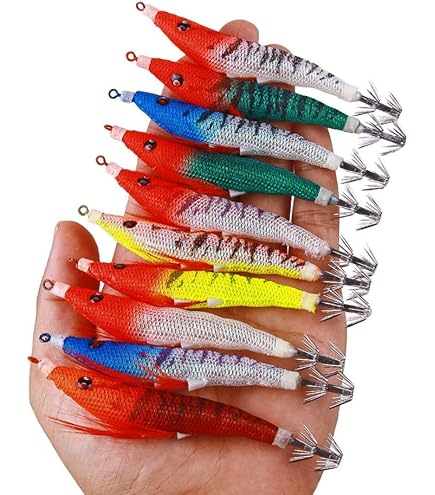 Amazon | 【10個セット 】イカメタル スッテ イカ釣り用エギ