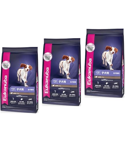 Amazon.co.jp: ユーカヌバ パピー ラム＆ライス 子犬用 全犬種用 12
