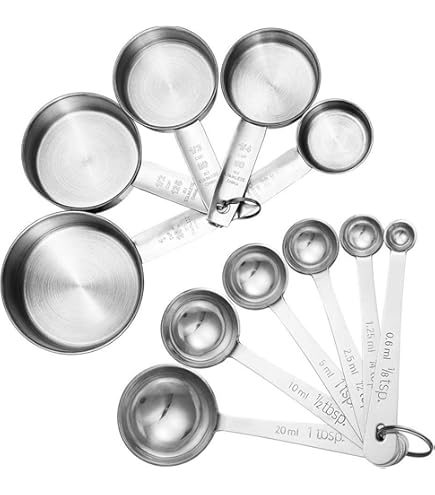 CUISIPRO 計量カップとスプーンセット Amazon.com: CUISIPRO Measuring Cup & Spoon Set SS: Home