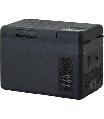 ポータブル車載冷蔵庫　30リッター　ブラック Amazon.co.jp: 【持ち運べる冷蔵庫】 アイリスオーヤマ 車載冷蔵庫