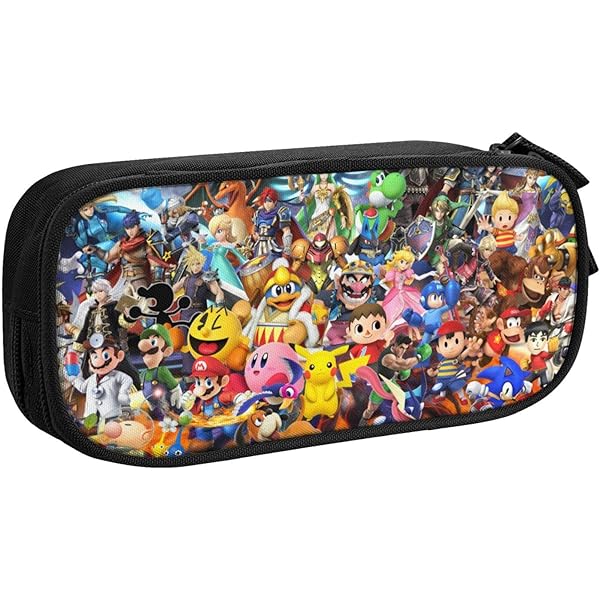 【レンチキュラー加工】マリオペンケース Amazon.co.jp: 三菱鉛筆 スーパーマリオペンケース A柄 ブラック