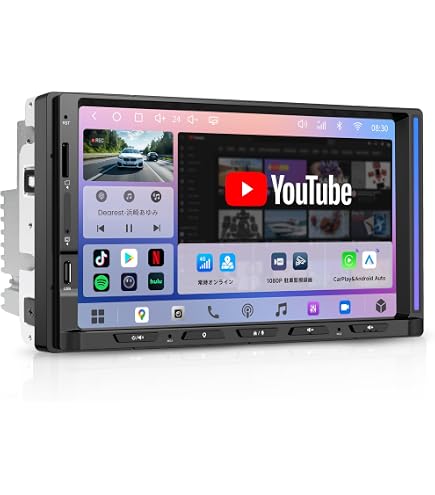 Amazon.co.jp: ATOTOZONE A6 7インチ2din オーディオ一体型ナビ
