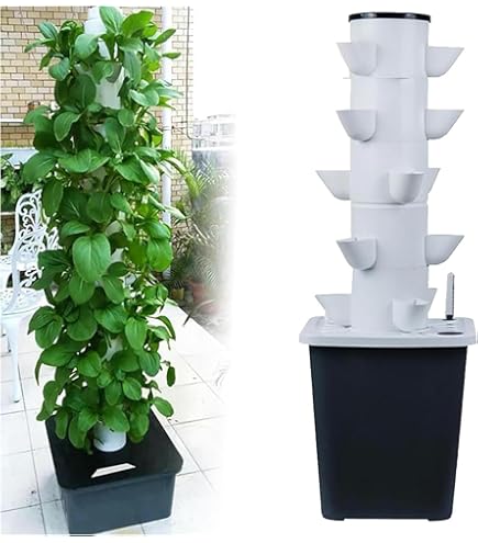 Amazon | すいこう栽培キット 水耕栽培 タワー 水耕栽培 ポット