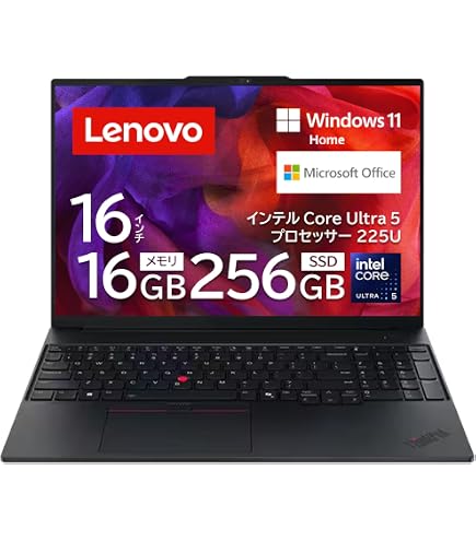 Amazon.co.jp: 【公式】 Lenovo ThinkPad E16 Gen3 IAL ノートパソコン