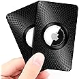 Airtag Wallet Holder 2 Pack,Ultra Thin Card Case for Apple Airtag,Airtag Card Holder for Purse, Handbag, Backpack Wallet, Clu