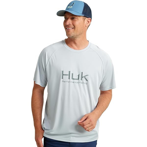 Amazon.co.jp: [HUK] シャツ Icon X Camo Hoodie |Upf 50+ Long-sleeve