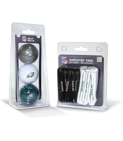 Amazon | NFL ゴルフボール3個/ティー50本パック | Team Golf