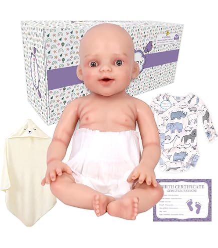 Amazon | COSDOLL フルシリコン リボーンドール 女の子 髪含み リアル