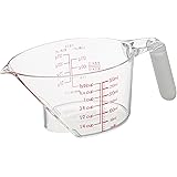 パール金属 耐熱 計量 メジャー カップ 300ml ホワイト ナチュラル ユニバーサル 日本製 C-521