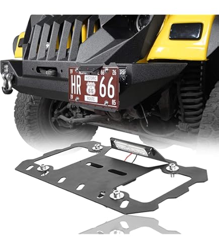 Amazon.co.jp: Hooke Road シャックル Dリング ナンバープレート