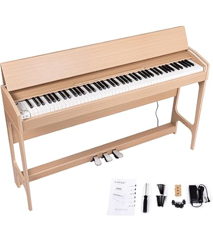 Amazon | Eastar 電子ピアノ 88鍵 ハンマーアクッション鍵盤 238種音色