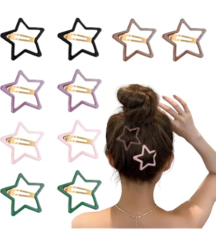 Amazon.co.jp: IWOWHERO 20個 ヘアピン スターヘアアクセサリー