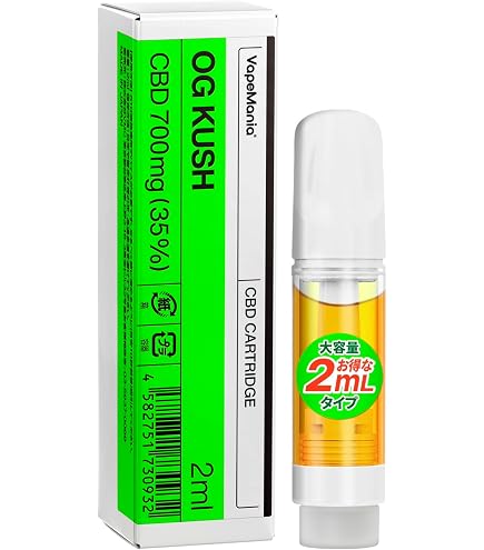 Amazon | VapeMania CBG リキッド スターター セット Up! OG KUSH 52