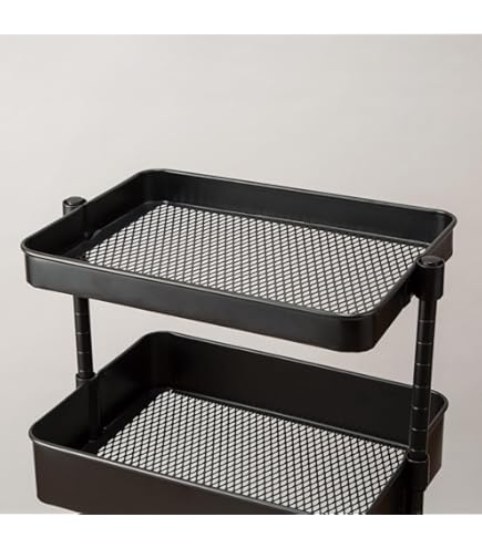 Amazon.co.jp: 無印良品 スチールパイプ ワゴンラック 3段 収納 幅49.5