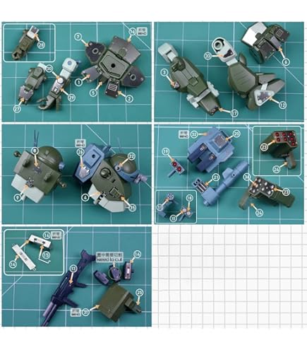 Amazon | 1/12 装甲騎兵ボトムズ スコープドッグ対応 パラシュート