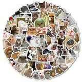 猫 防水 キャリーケースに貼る 100枚動物ステッカー水瓶 しゃれ可愛い漫画ねこステッカー防水 かわいい萌えグッズシールおしゃれ落書き DIY 車用/ヘルメット/パソコン/スーツケース/スケジュール/手帳/手紙デ 猫柄
