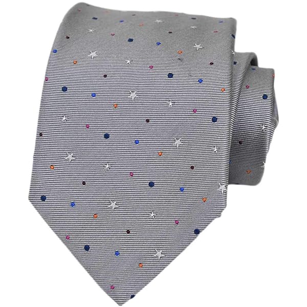 Amazon | (ポールスミス) PAULSMITH ポールスミスネクタイ グレー 総柄