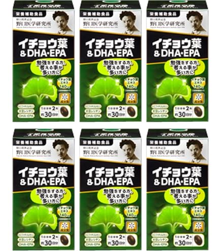 Amazon | 野口医学研究所 180粒 イチョウ葉＆DHA・EPA お徳3個