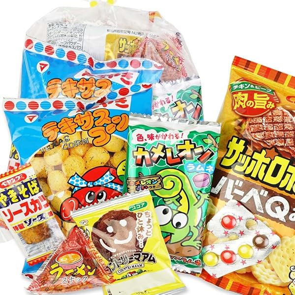 Amazon.co.jp: お菓子 詰め合わせ 透明袋 330円 袋詰め おかしの