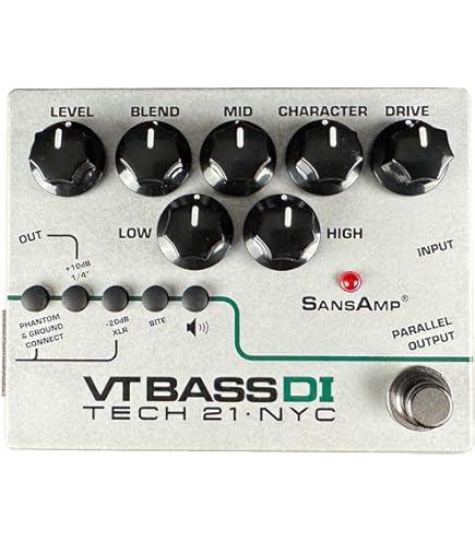 Amazon | TECH21 SANSAMP Geddy Lee Signature プリアンプペダル YYZ