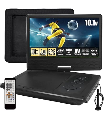 Amazon | 東京Deco 15.6型 ポータブルDVDプレーヤー 15.6インチ 大画面