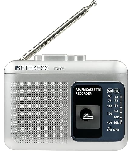 Amazon | ヤマノクリエイツ 録音機能付 ラジオ＆カセット